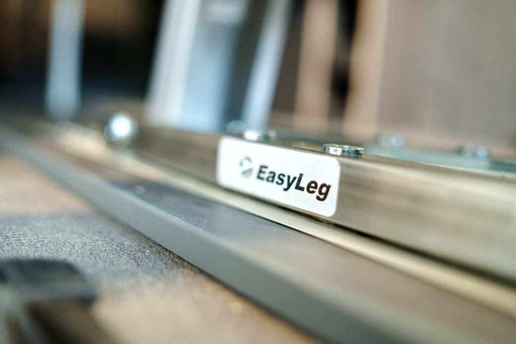 Einzelsitz EasyLeg System - Sprinter vom Geschäft fürs Camping nutzen